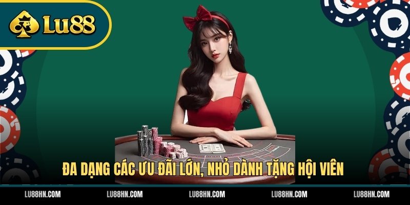 Đa dạng các ưu đãi lớn, nhỏ dành tặng hội viên